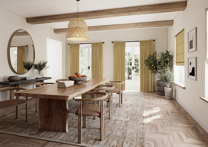 Sicily, Gold - Made to Measure Curtains - Image 7